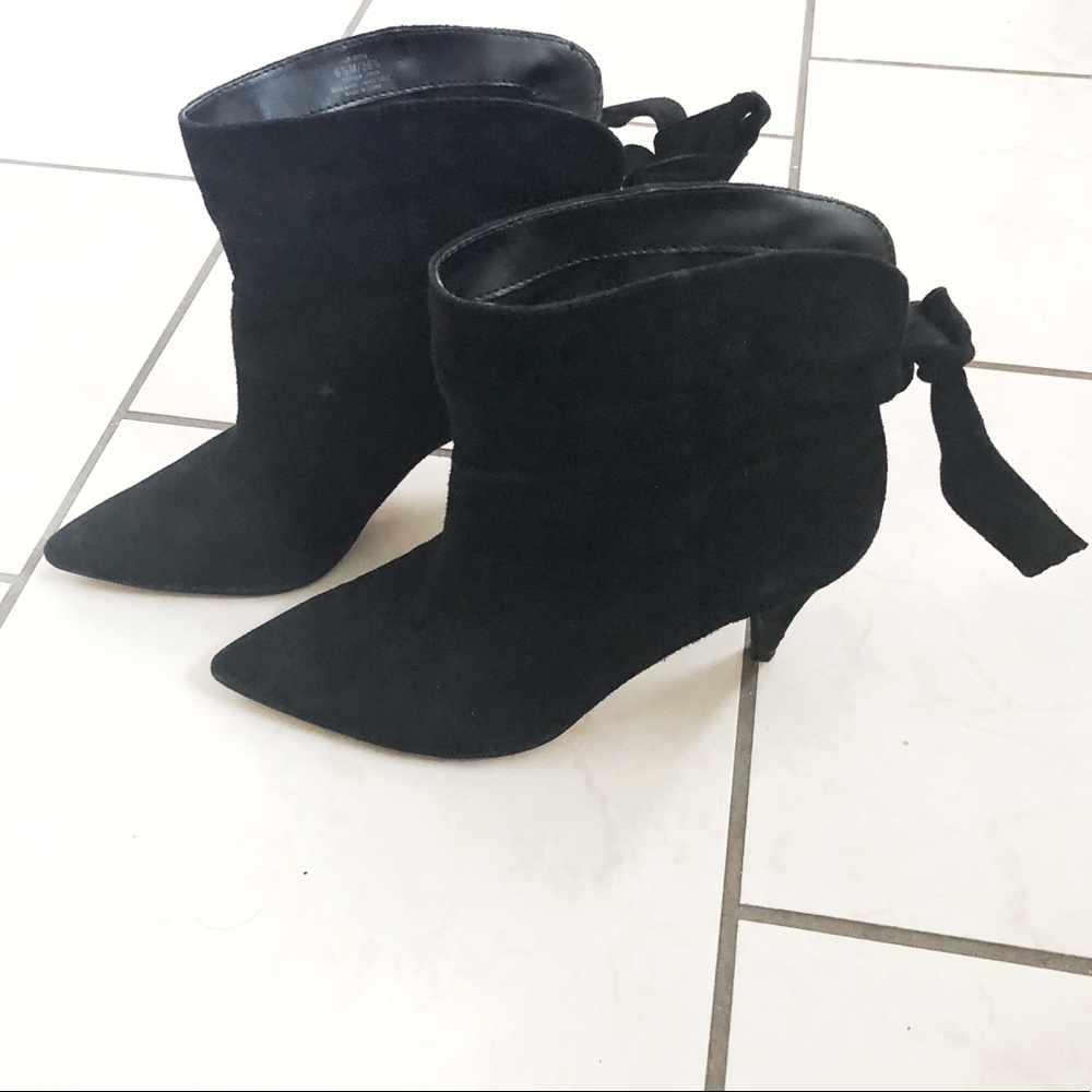 Lord and Taylor | Black Leather Booties